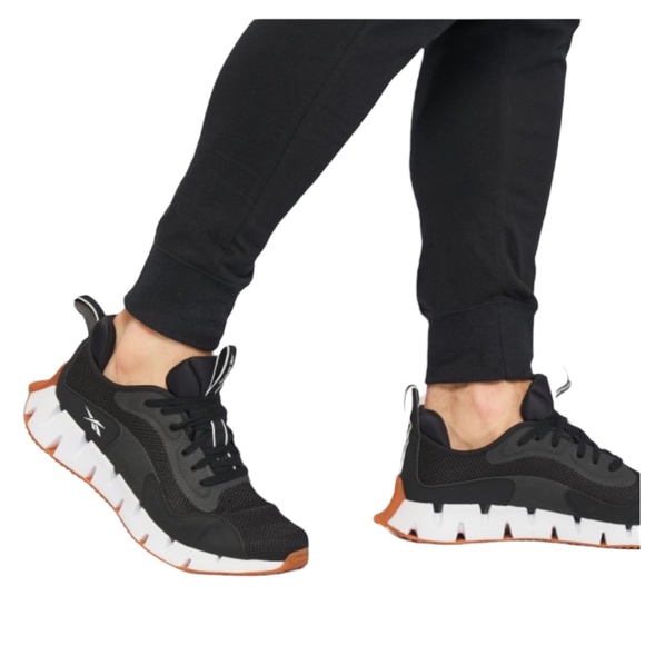 Reebok | Shoes | Reebok Mens 95 Zig Dynamica Sneakers Fx92 Gum Mesh Lace Up  Athletic Running | Poshmark